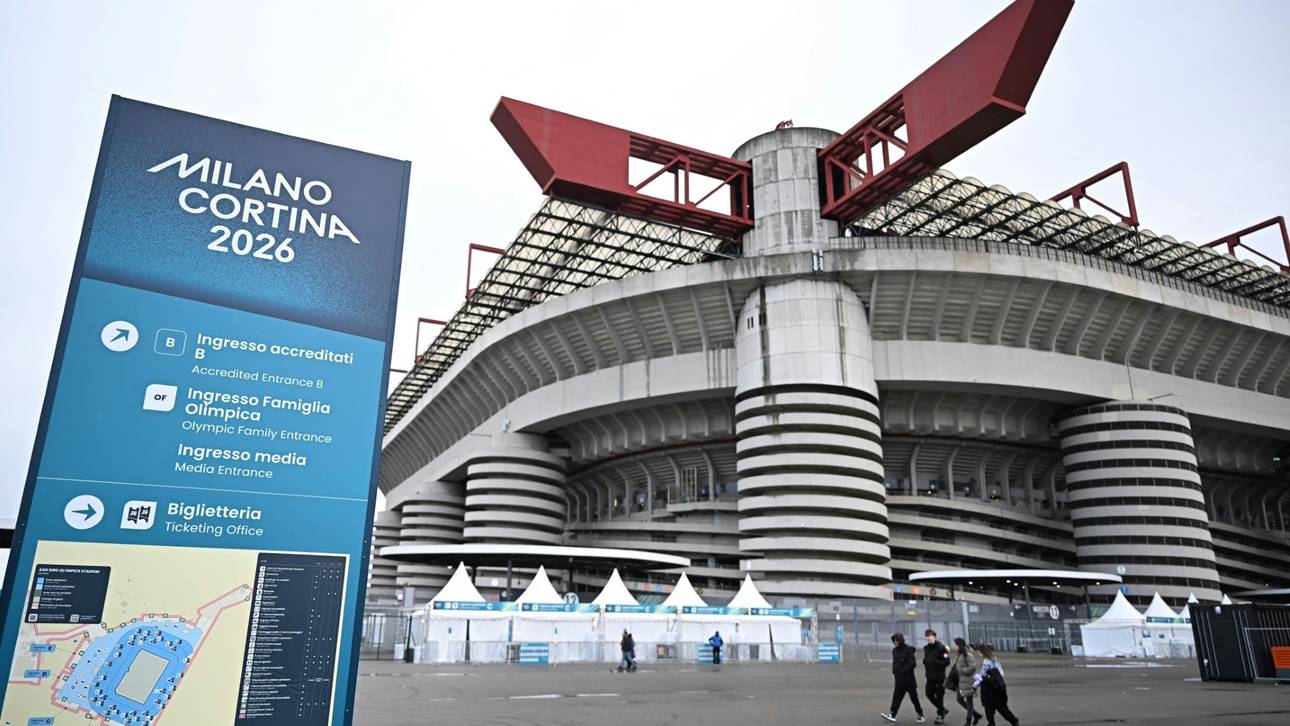 Das San Siro in Mailand