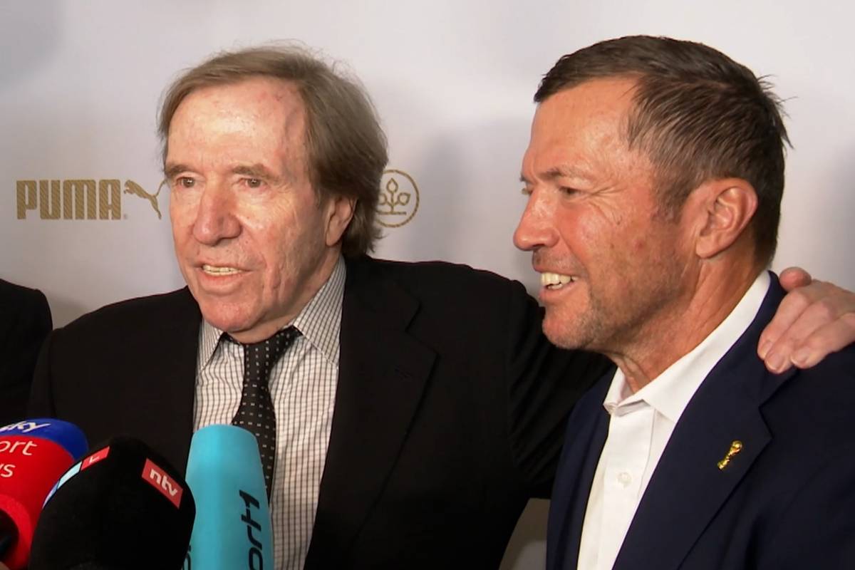 Günter Netzer spricht in einem Interview über den modernen Fußball und Lothar Matthäus.