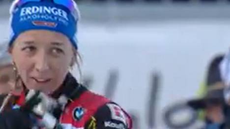 Spannung pur bei der Biathlon-Staffel der Damen. In Ruhpolding sieht es für die DSV-Biathletinnen lange gut aus. Dann ist es ausgerechnet Franziska Preuß, die zur tragischen Heldin wird.