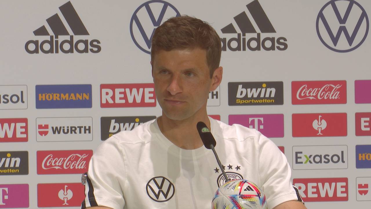 DFB-Team: Thomas Müller über Kniefall gegen Ungarn in der Nations League