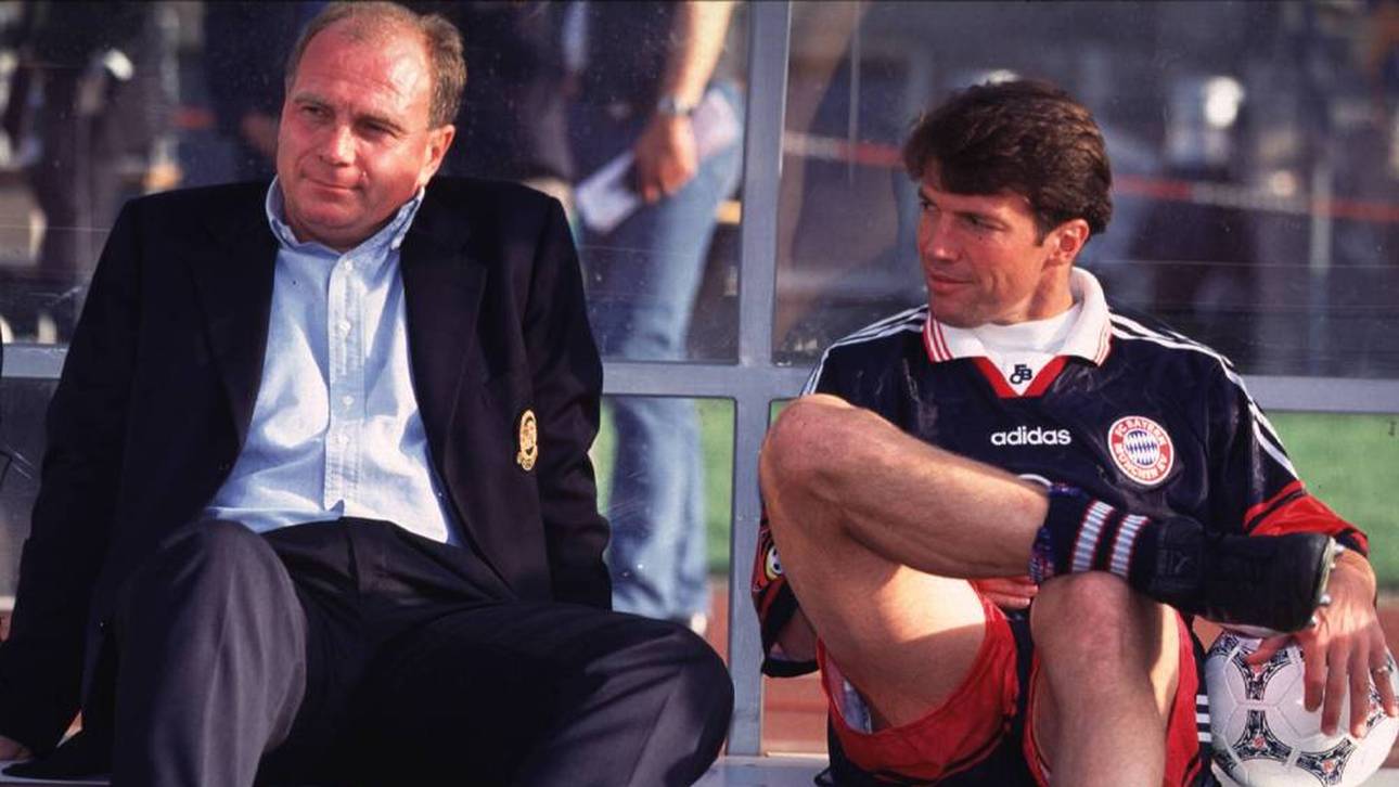 Uli Hoeneß (l.) und Lothar Matthäus (r.) sind sich im Laufe ihres Lebens schon oft in die Quere gekommen
