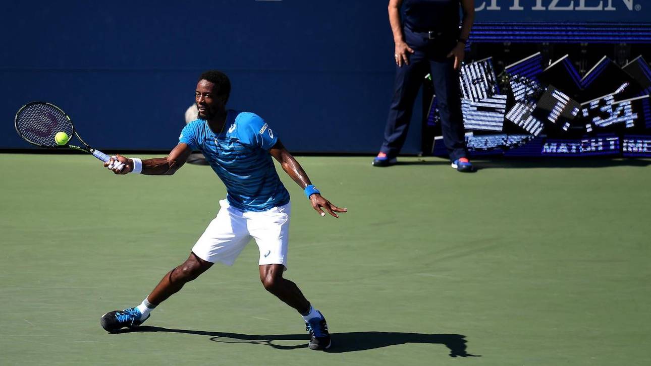 US Open: Monfils zerstört Uhr