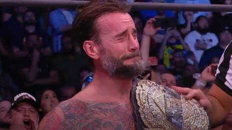 CM Punk kürte sich bei AEW Double or Nothing zum World Champion