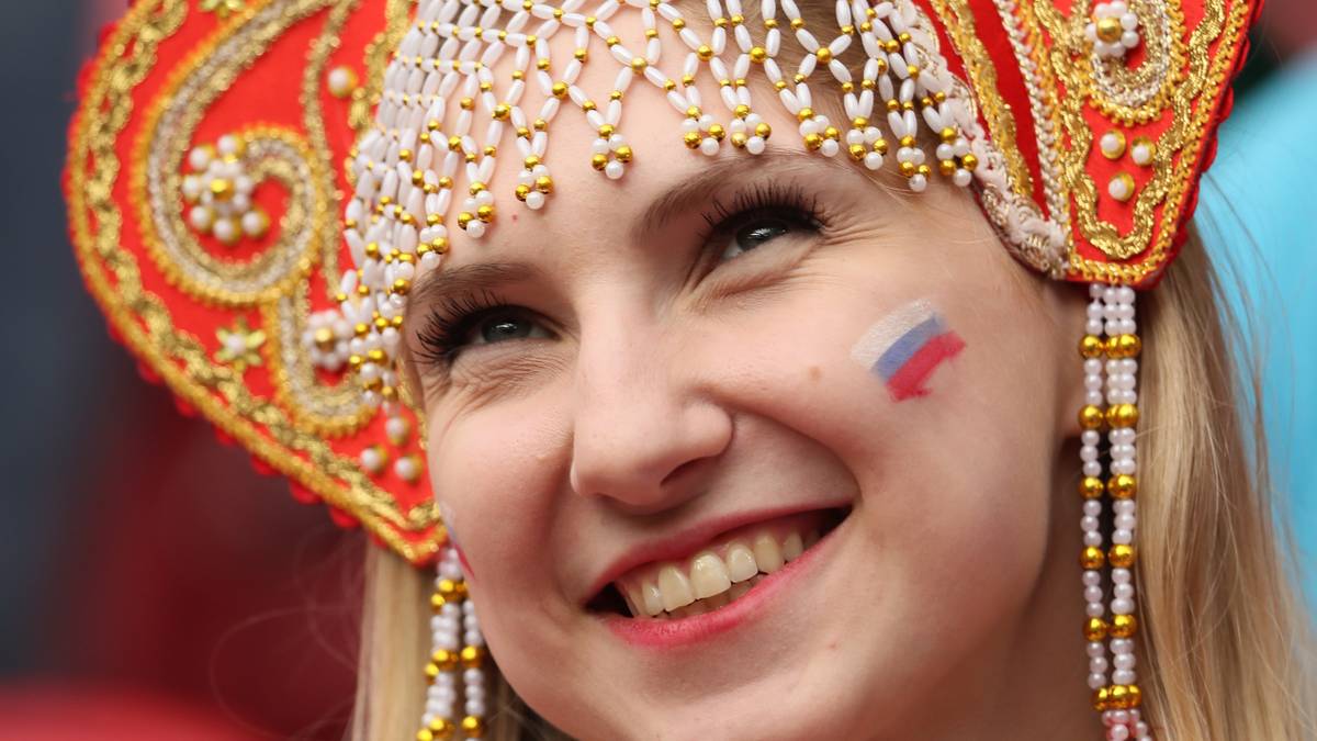 Bei den russischen Anhängern herrscht Vorfreude auf die große WM im nächsten Jahr 