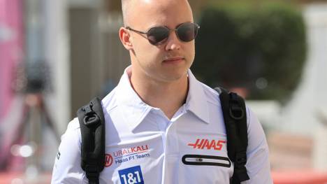 Nikita Masepin im Haas-Outfit beim Saisonfinale 2021