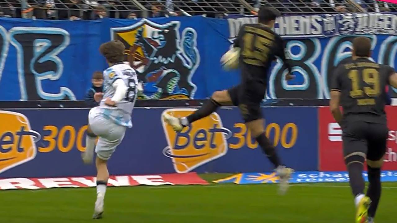 TSV 1860 München - Hansa Rostock | Highlights der 3. Liga im Video