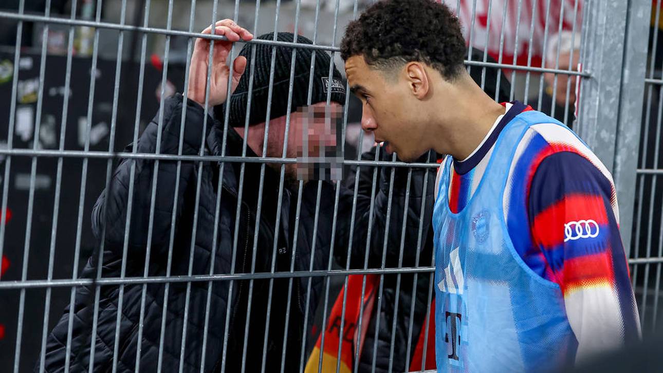 Ungewöhnliche Szene um Musiala