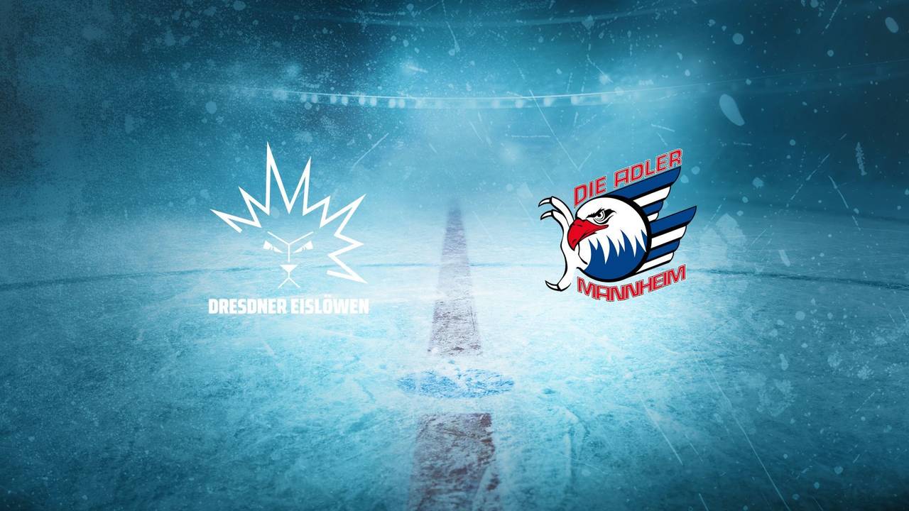 Dresdner Eislöwen - Adler Mannheim (Highlights)
