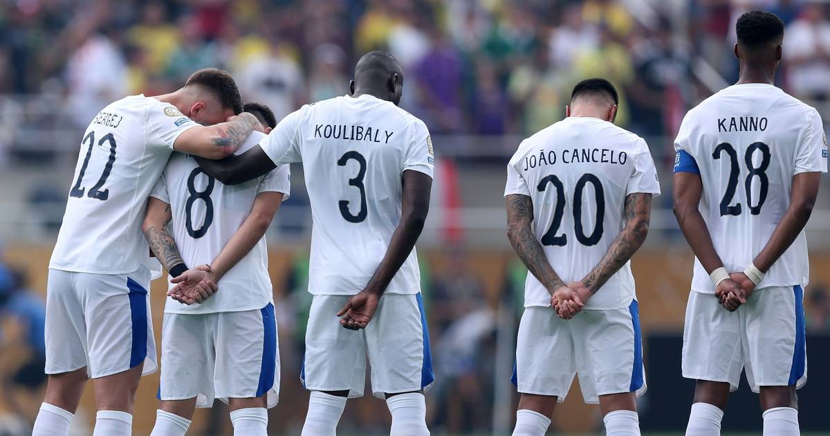 Bei Schweigeminute: Neves und Cancelo weinen um Diogo Jota