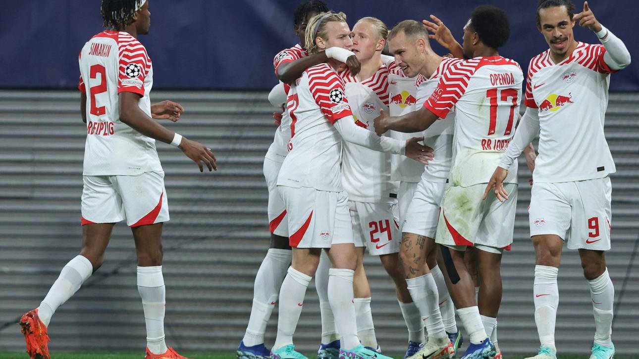 Sieg gegen Belgrad: Leipzig weiter auf Achtelfinal-Kurs