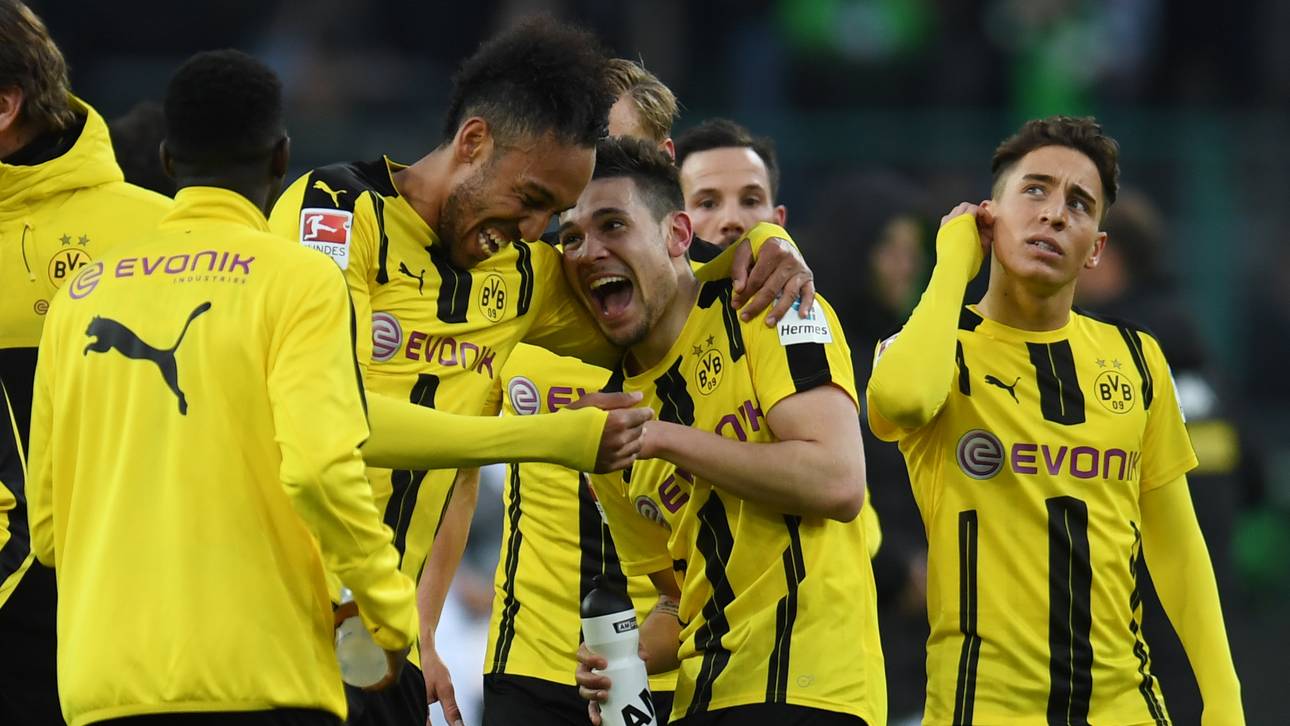 BVB-Kabinenfeier nach Big Points