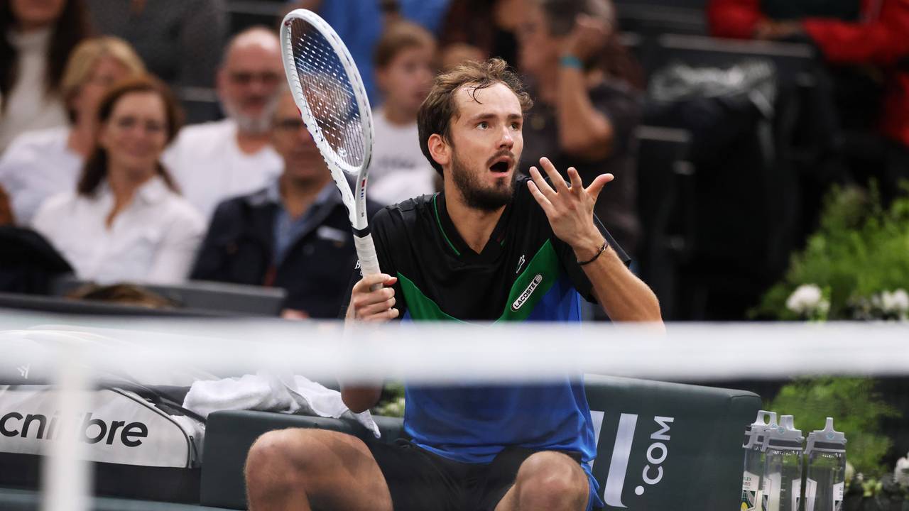 Paris Masters: Daniil Medvedev sorgt für Eklat