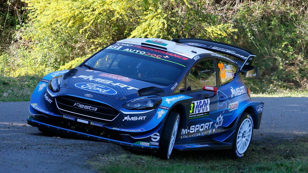 Evans führt bei Rallye Korsika
