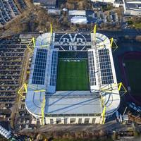 Im Signal-Iduna-Park werden insgesamt sechs Spiele der UEFA Europameisterschaft 2024 ausgetragen - darunter das potenzielle Achtelfinale mit Deutschland am 29. Juni. Alle Fakten, Infos und der EM-Spielplan zum Stadion in Dortmund.