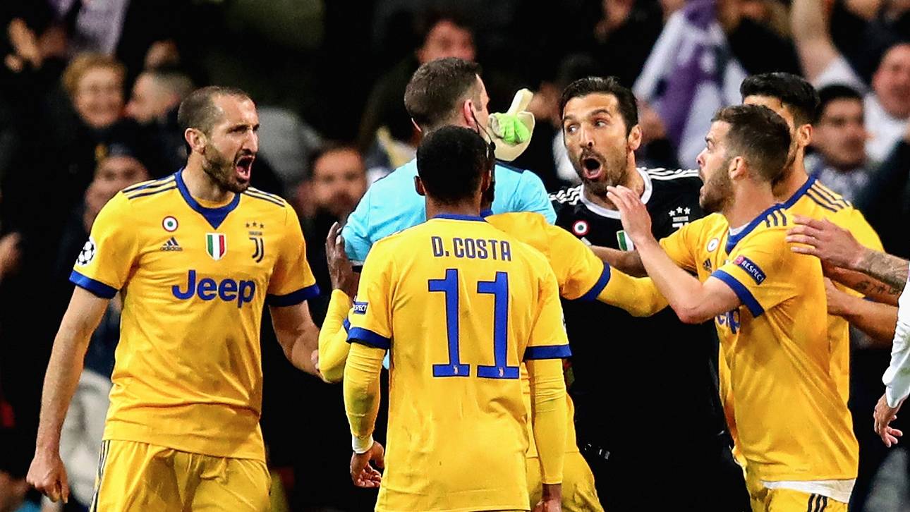 Buffon wütet gegen Schiedsrichter