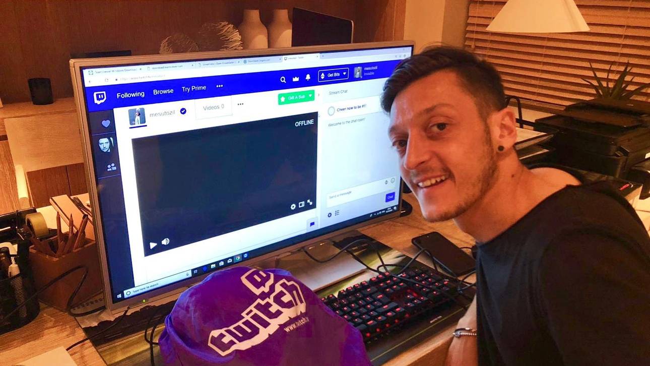 Twitch: Mesut Özil startet Kanal
