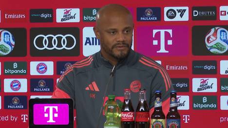 Kompany erklärt auf der Pressekonferenz vor dem Spiel gegen Eintracht Frankfurt, wie sich die Mannschaft in den letzten Monaten zur Einheit entwickelt hat.