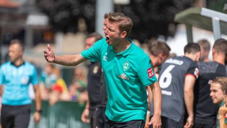 Florian Kohfeldt entging mit Werder Bremen 2019/20 knapp dem Abstieg in die 2. Bundesliga