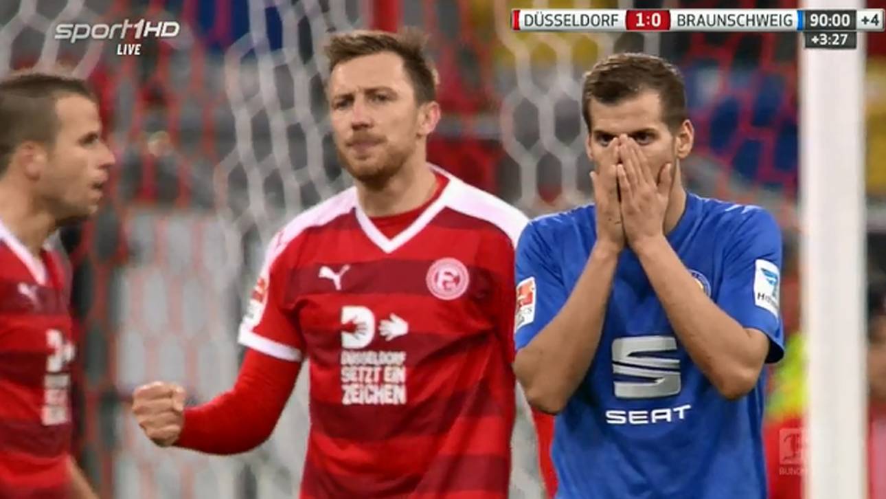 Düsseldorf ringt Braunschweig nieder