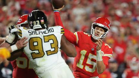 Fünfter Sieg für Patrick Mahomes und die Chiefs