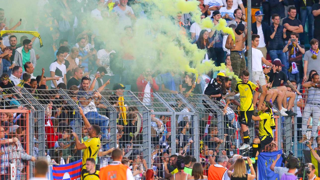 Nach Aus: Rangers-Fans randalieren