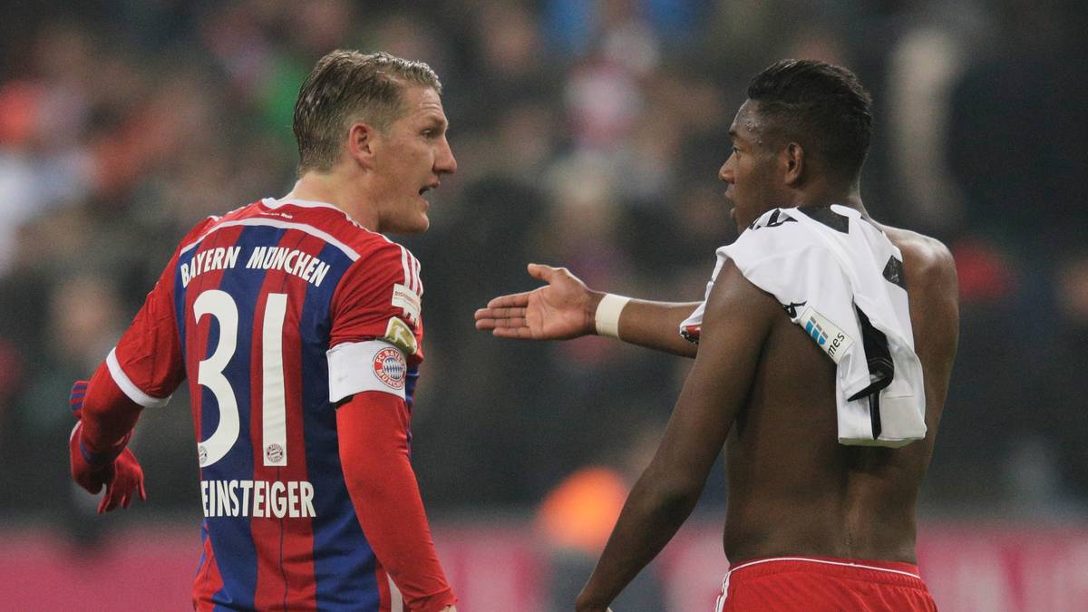 Bastian Schweinsteiger-David Alaba-FC Bayern München