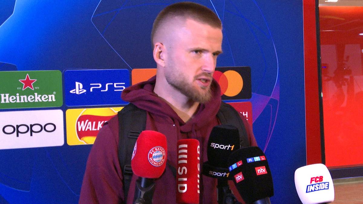Bayern-Star Eric Dier spricht im Interview nach dem Champions League Viertelfinale über die Pfiffe gegen ihn.