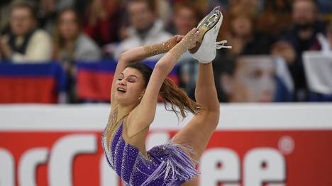 Sofia Samodurowa legte eine grandiose Kür auf das Eis