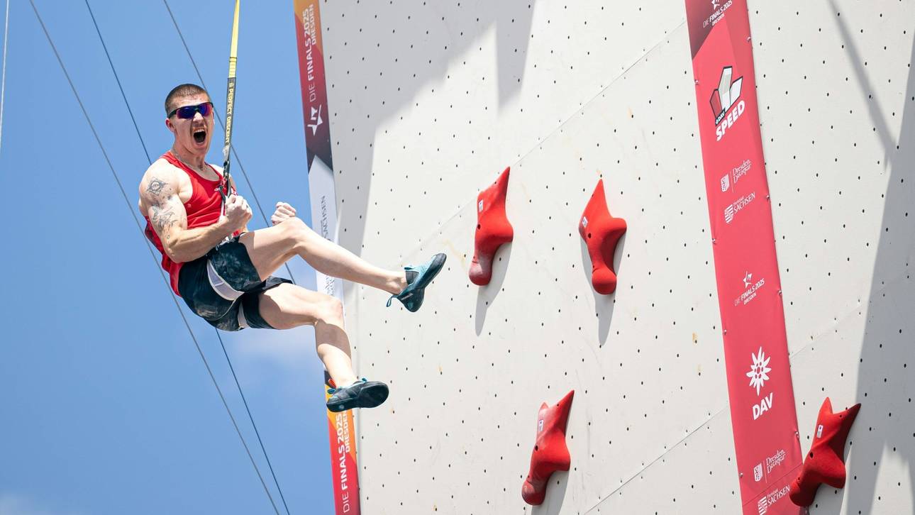 Kletterer knackt magische Grenze