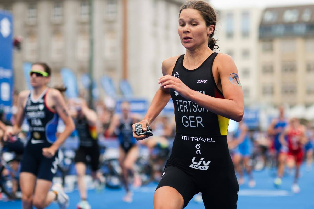 Triathlon: Tertsch deutsche Meisterin auf der Sprintdistanz