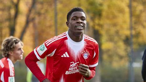 Bastian Assomo gilt als eines der größten Offensivtalente des FC Bayern und könnte sich mit starken Leistungen bei den Amateuren schon bald für weitere Einsätze bei den Profis empfehlen.