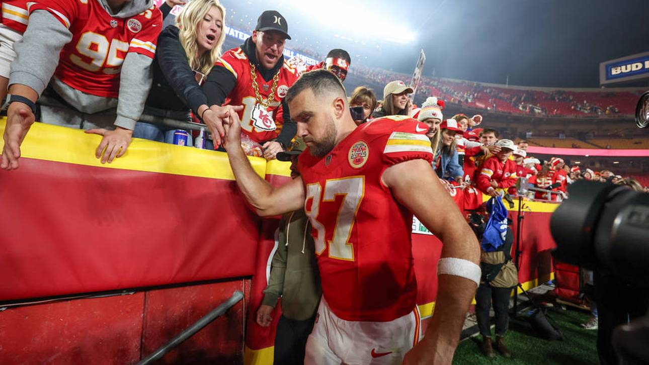 Travis Kelce erlebte einen besonderen Moment