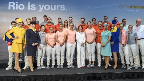 Team Germany Departs To The 2016 Olympic Games Rio