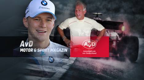 Maximilian Günter (l.) und Christian Danner sind zu Gast im AvD Motor & Sport Magazin