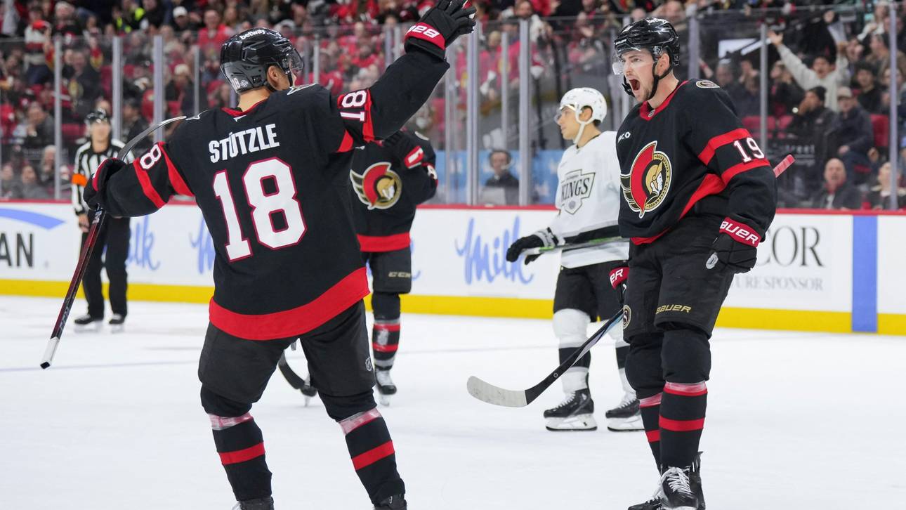 Irres Tor-Spektakel! Stützle jubelt