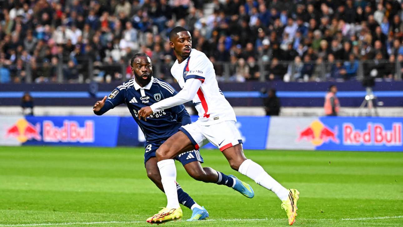 Dembélé verletzt ausgewechselt