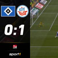 90.+4! Rostock schockt den HSV im Seeler-Spiel