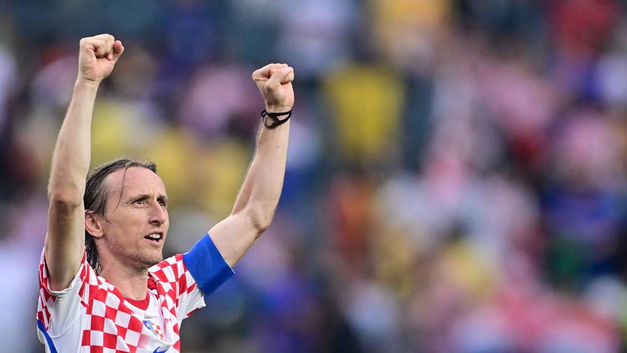 Luka Modric und Kroatien stehen in der nächsten Runde