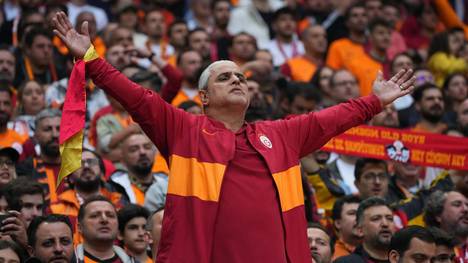 Ein Fan von Galatasaray (Symbolbild) 