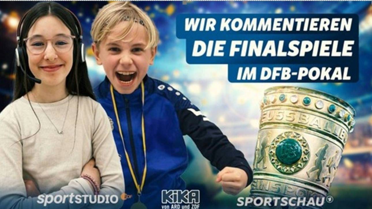 Kinder kommentieren DFB-Pokalfinals