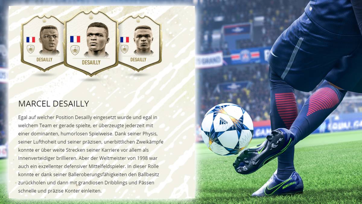 IV: Marcel Desailly (Frankreich)