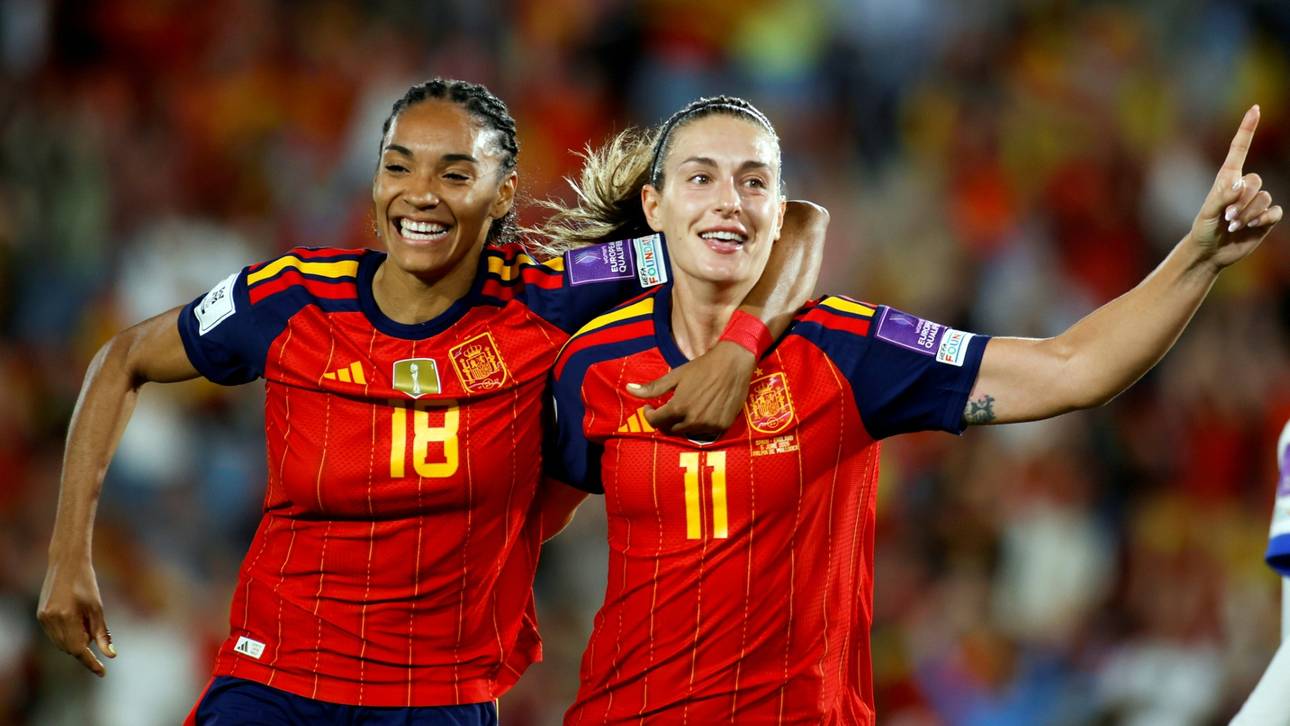 Spanien deklassiert England