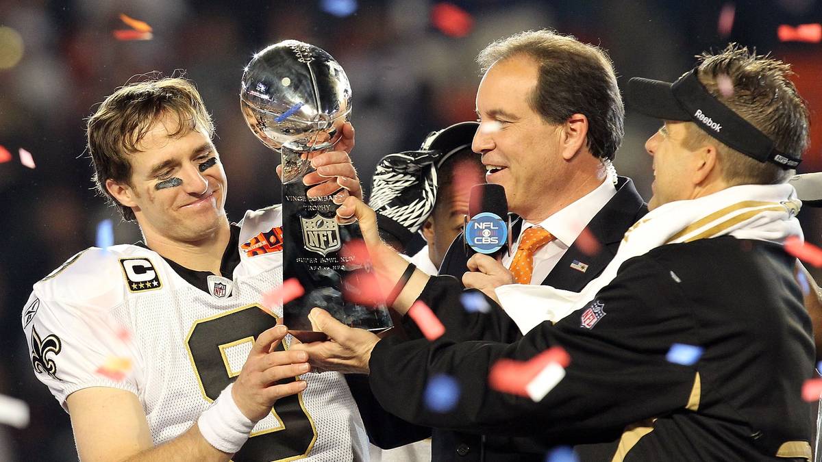 2009 führt der gebürtige Texaner die Saints zu seinem bislang einzigen Triumph im Super Bowl, wird zudem MVP des Endspiels. Elf Mal steht Brees im Pro Bowl, die meist dürftige Saints-D steht größeren Erfolgen im Weg, zwingt ihn dafür aber viel zu werfen und beeindruckende Zahlen zu liefern