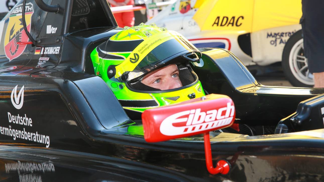 Schumacher im Qualifying im Pech