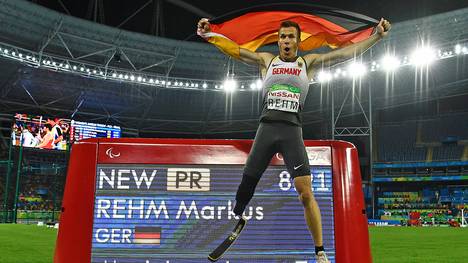 Markus Rehm gewann bereits in London Gold