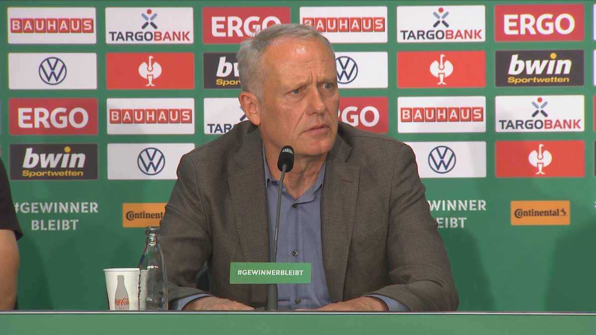 Freiburg-Trainer Christian Streich spürt keinen Druck, das Pokalfinale gegen RB Leipzig zu gewinnen - ein Fakt, für den er sehr dankbar ist.