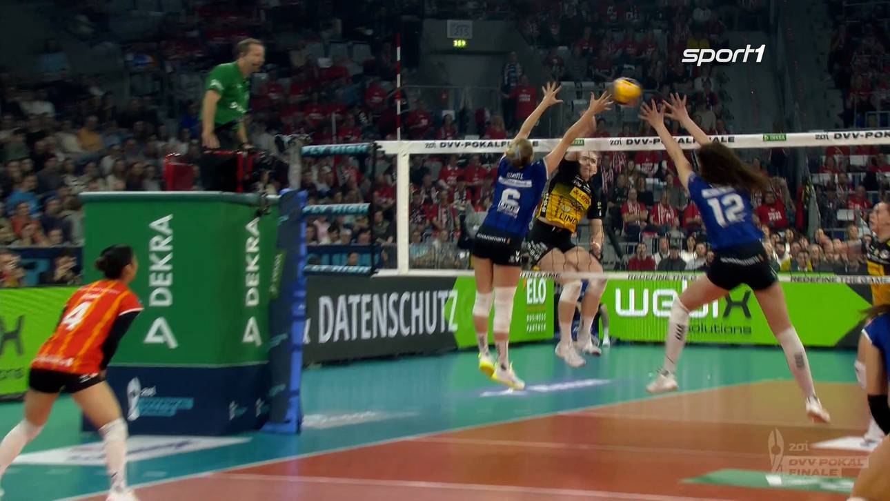 Volleyball-Drama im Pokalfinale