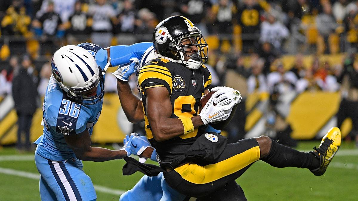 PLATZ 2 - ANTONIO BROWN (Wide Receiver, Pittsburgh Steelers): Overall Rating 99