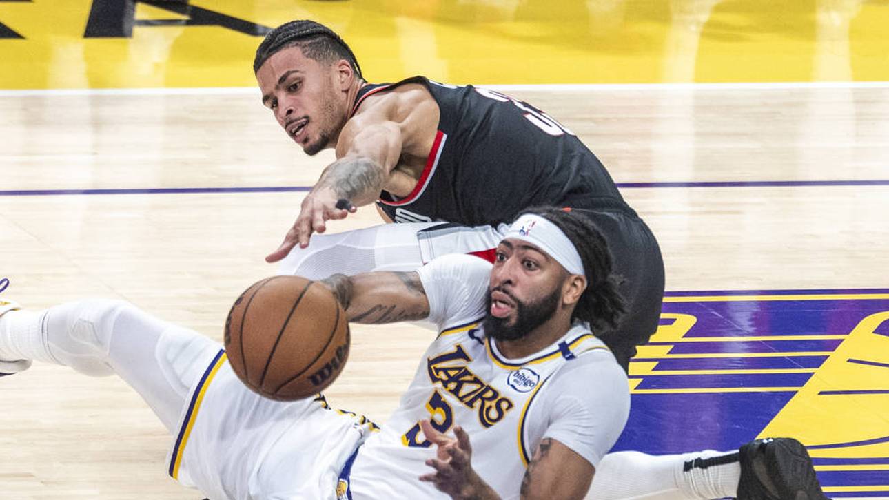 Auch Anthony Davis kam zuletzt häufiger aus dem Tritt