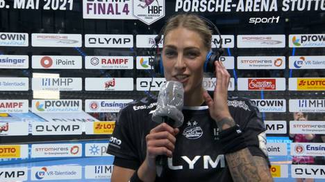 Souveräne Vorstellung im Pokal-Halbfinale - jetzt ist das Ziel für Luisa Schulze und die SG BBM Bietigheim klar: Der Pokalsieg beim Final4.